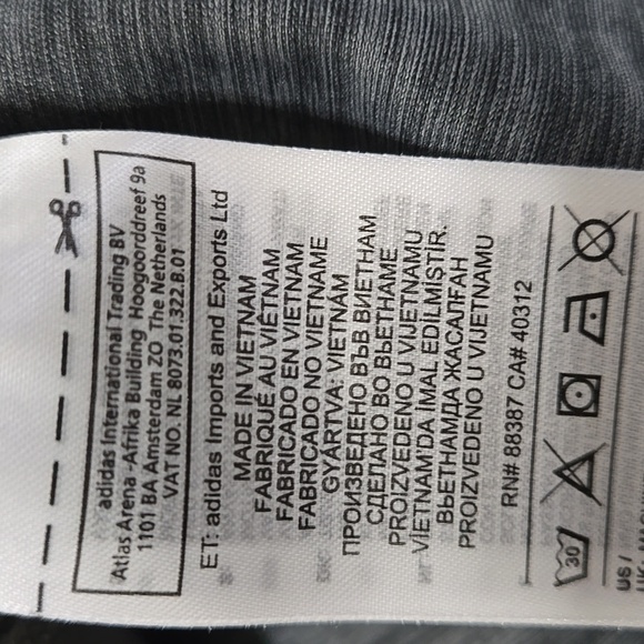 Adidas Climalite Pullover Women's Gray Heather 1/4 Zip Top Sz M - Picture 8 of 11